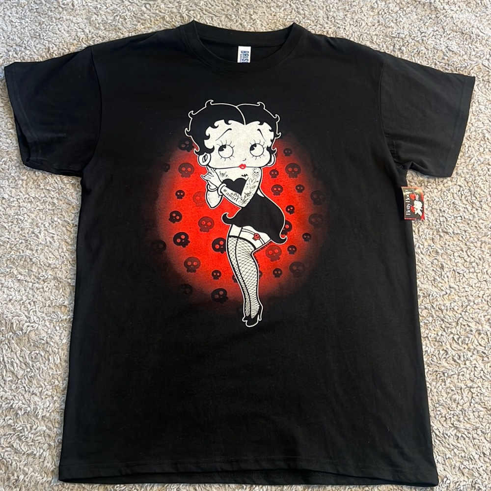 Betty Boop Black T-shirt